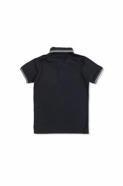 Stone Island Junior BLACK T-shirt with logo