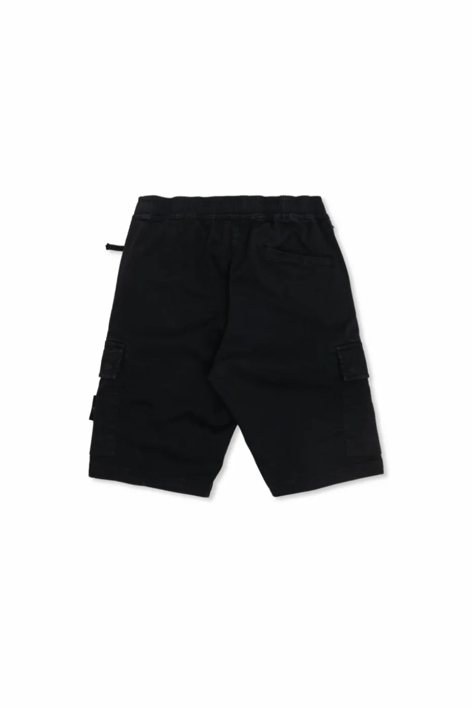 Stone Island Junior BLACK Logo shorts