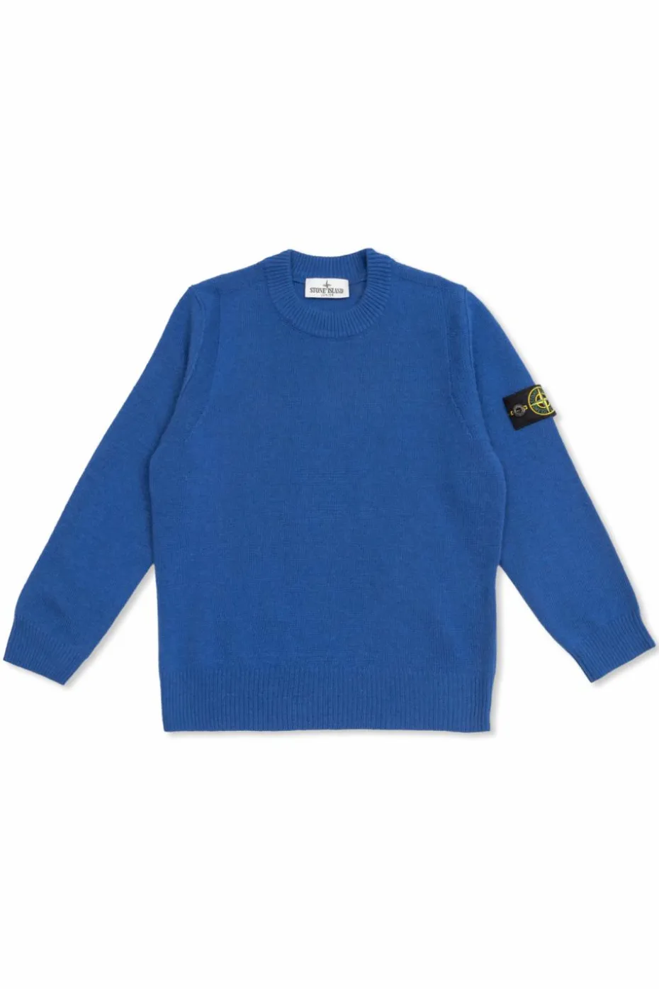 Stone Island Junior BLUE Sweater with logo