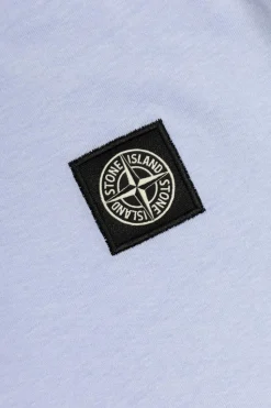 Stone Island Junior BLUE T-shirt with logo