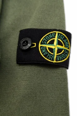 Stone Island Junior GREEN Sweatshirt with logo