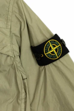 Stone Island Junior GREEN Jacket with logo
