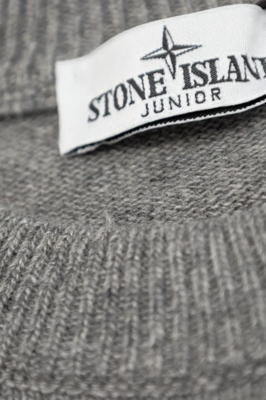 Stone Island Junior GREY Sweater with logo