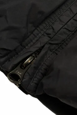 Stone Island Junior NAVY BLUE Down jacket with logo