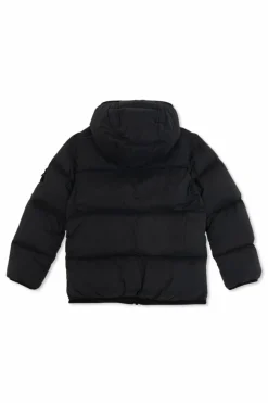 Stone Island Junior NAVY BLUE Down jacket with hood