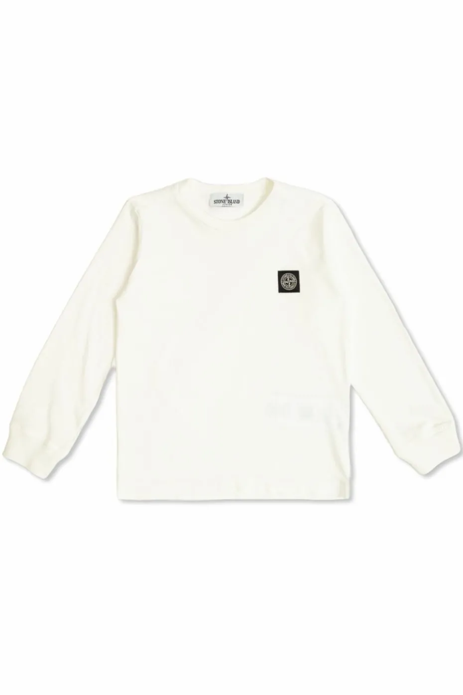 Stone Island Junior WHITE Long sleeve T-shirt