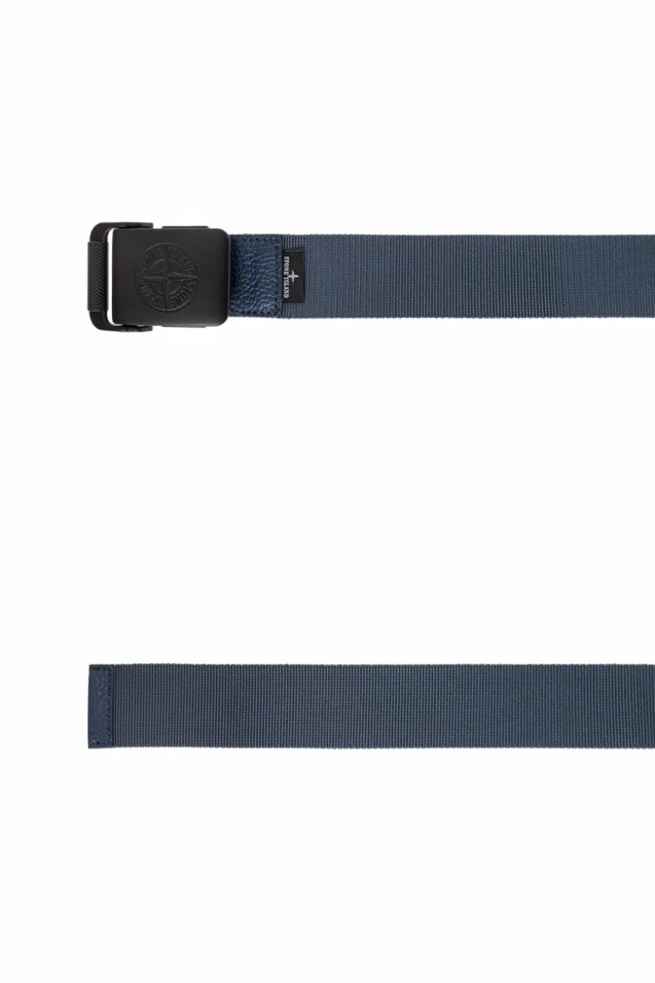 Stone Island NAVY BLUE Belt with logo