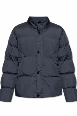 Stone Island NAVY BLUE Down jacket "Garment Dyspo"