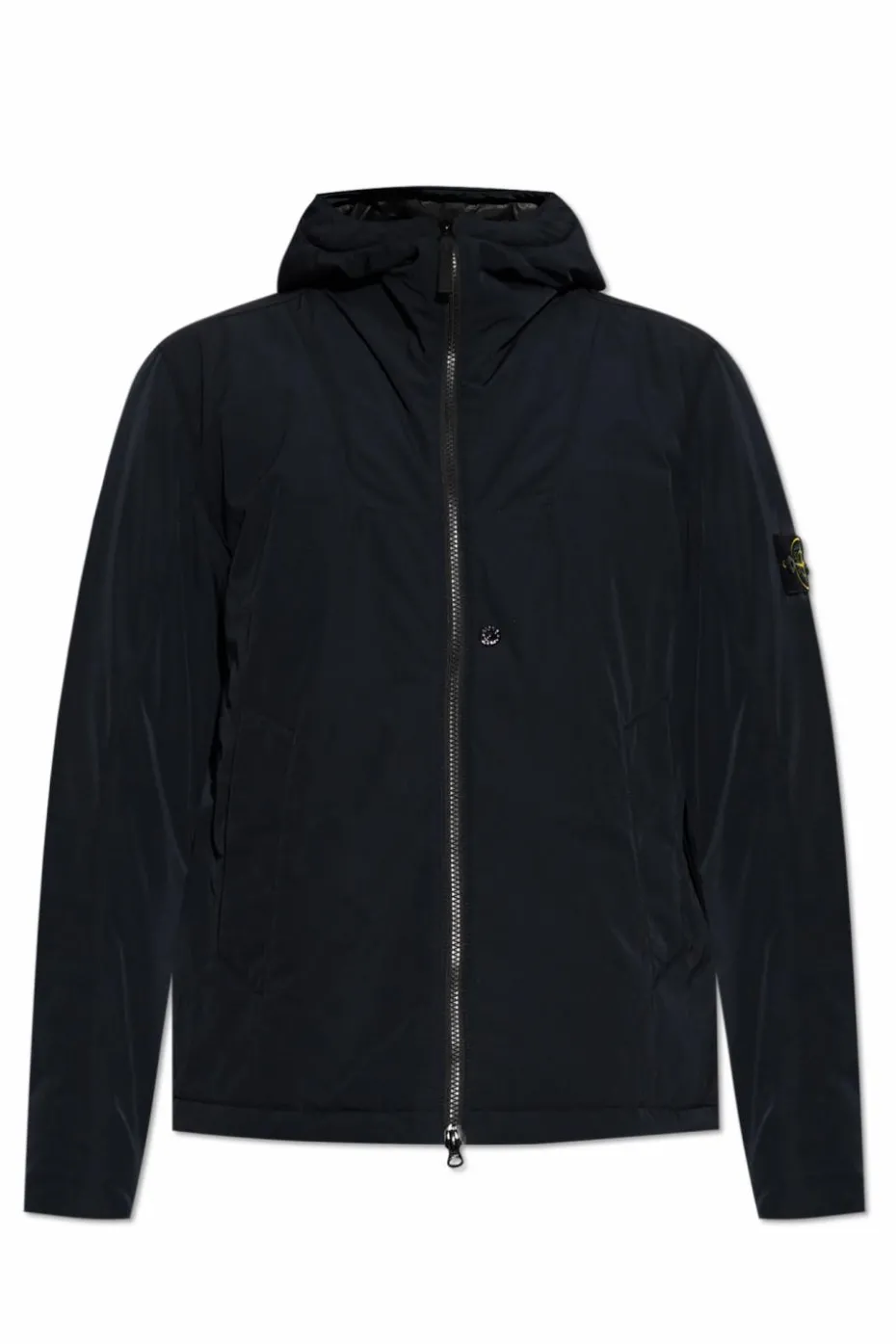 Stone Island NAVY BLUE Insulated jacket "Micro Twill"