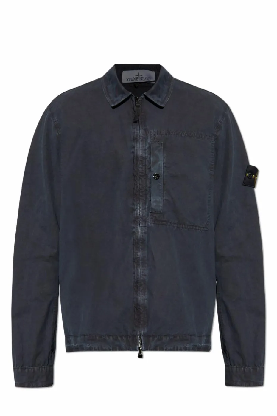 Stone Island NAVY BLUE Jacket with logo