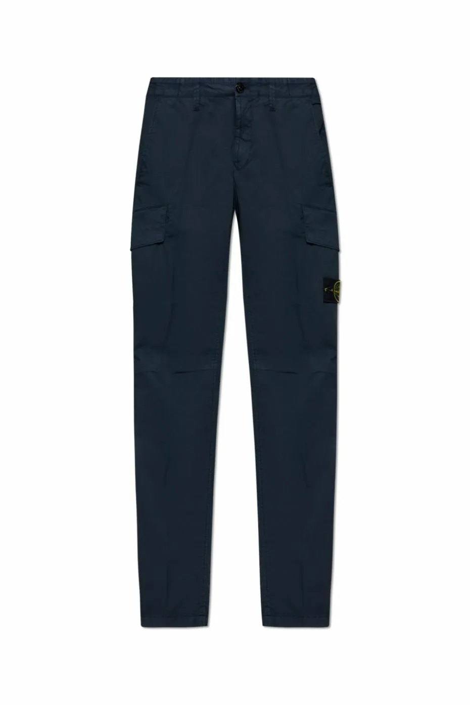 Stone Island NAVY BLUE Pants with logo