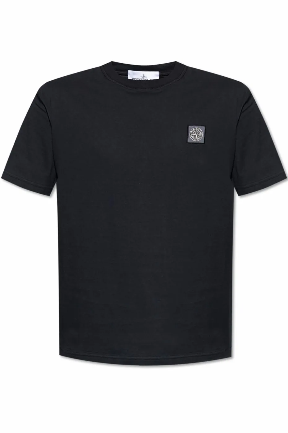 Stone Island NAVY BLUE T-shirt with logo patch