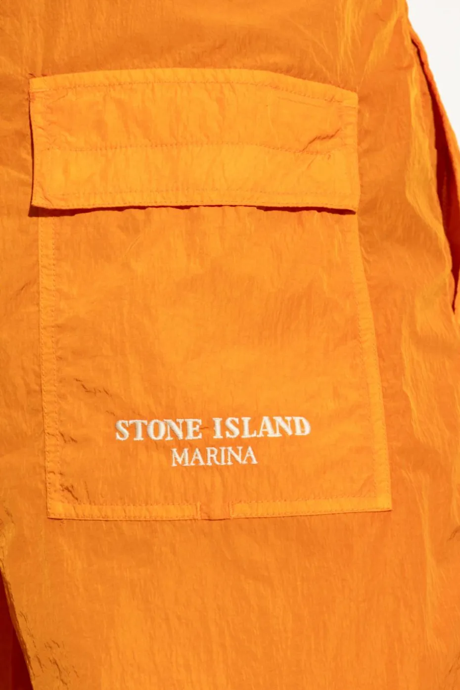 Stone Island ORANGE Swim trunks 'Marina'