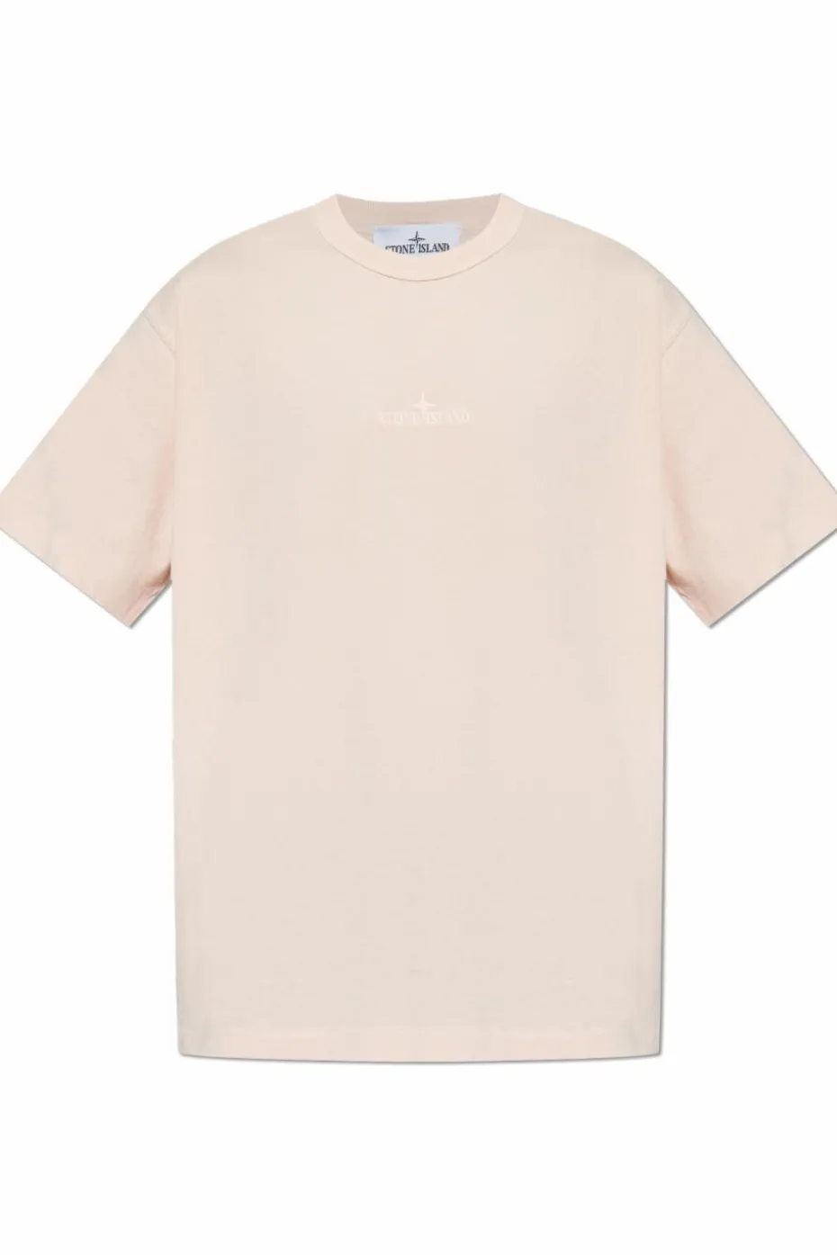 Stone Island PINK T-shirt with logo