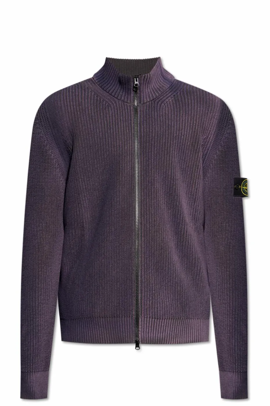 Stone Island PURPLE Cotton cardigan