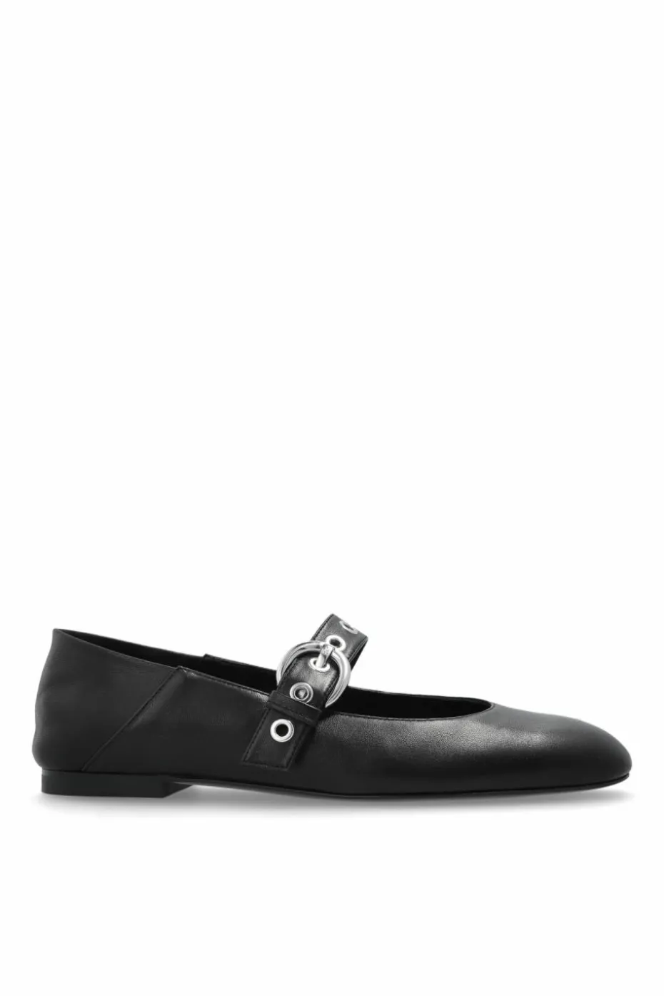 Stuart Weitzman BLACK Ballet flats `Mary Jane`