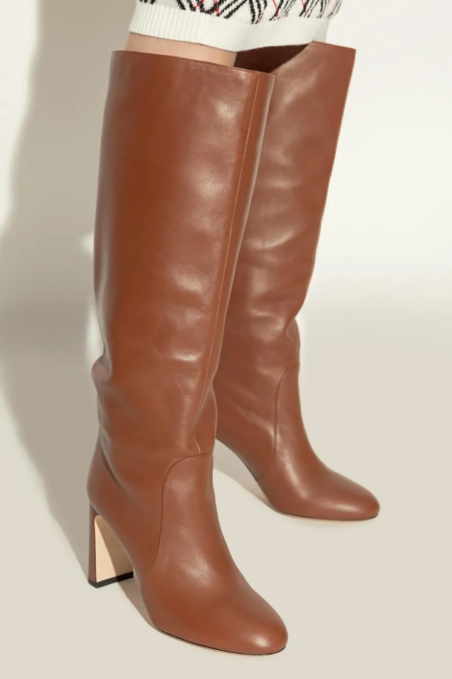 Stuart Weitzman BROWN Heeled boots 'Yuliana'