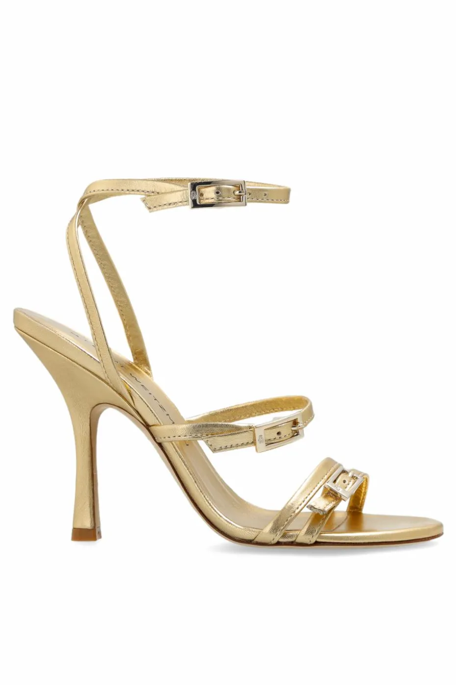 Stuart Weitzman GOLD Heeled sandals ‘Georgie’