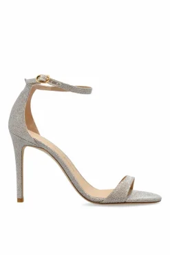 Stuart Weitzman SILVER Heeled sandals Nudist II