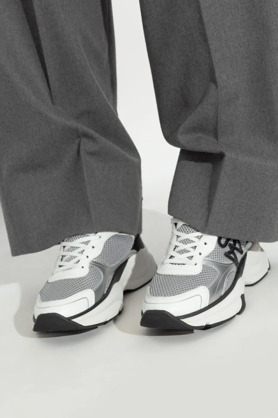 Stuart Weitzman WHITE "Trainer" sports shoes