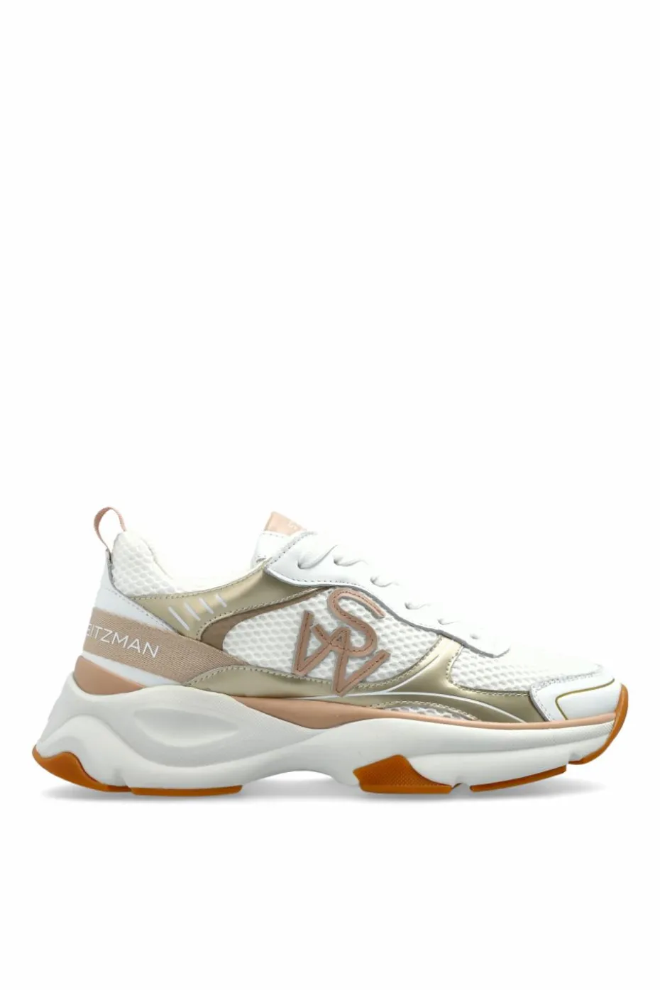 Stuart Weitzman WHITE "Trainer" sports shoes