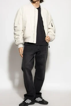 Studio Nicholson BLACK T-shirt `Bric`