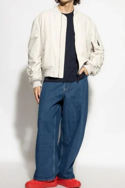 Studio Nicholson NAVY BLUE "Paolo" jeans