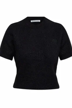 T by Alexander Wang BLACK Top with logo
