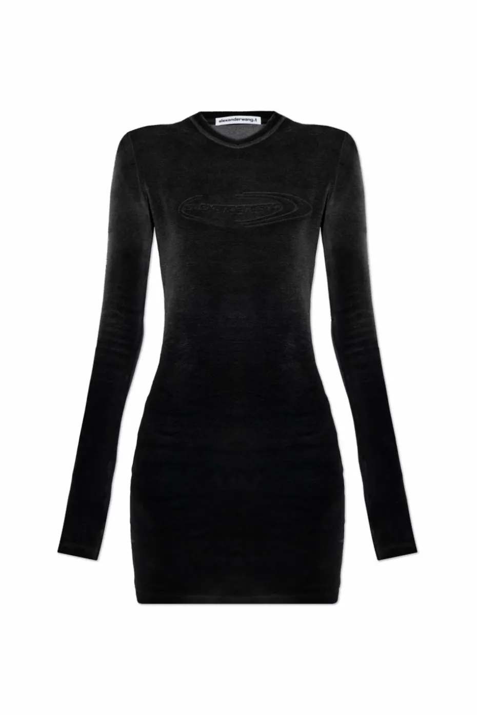 T by Alexander Wang BLACK Dress with logo