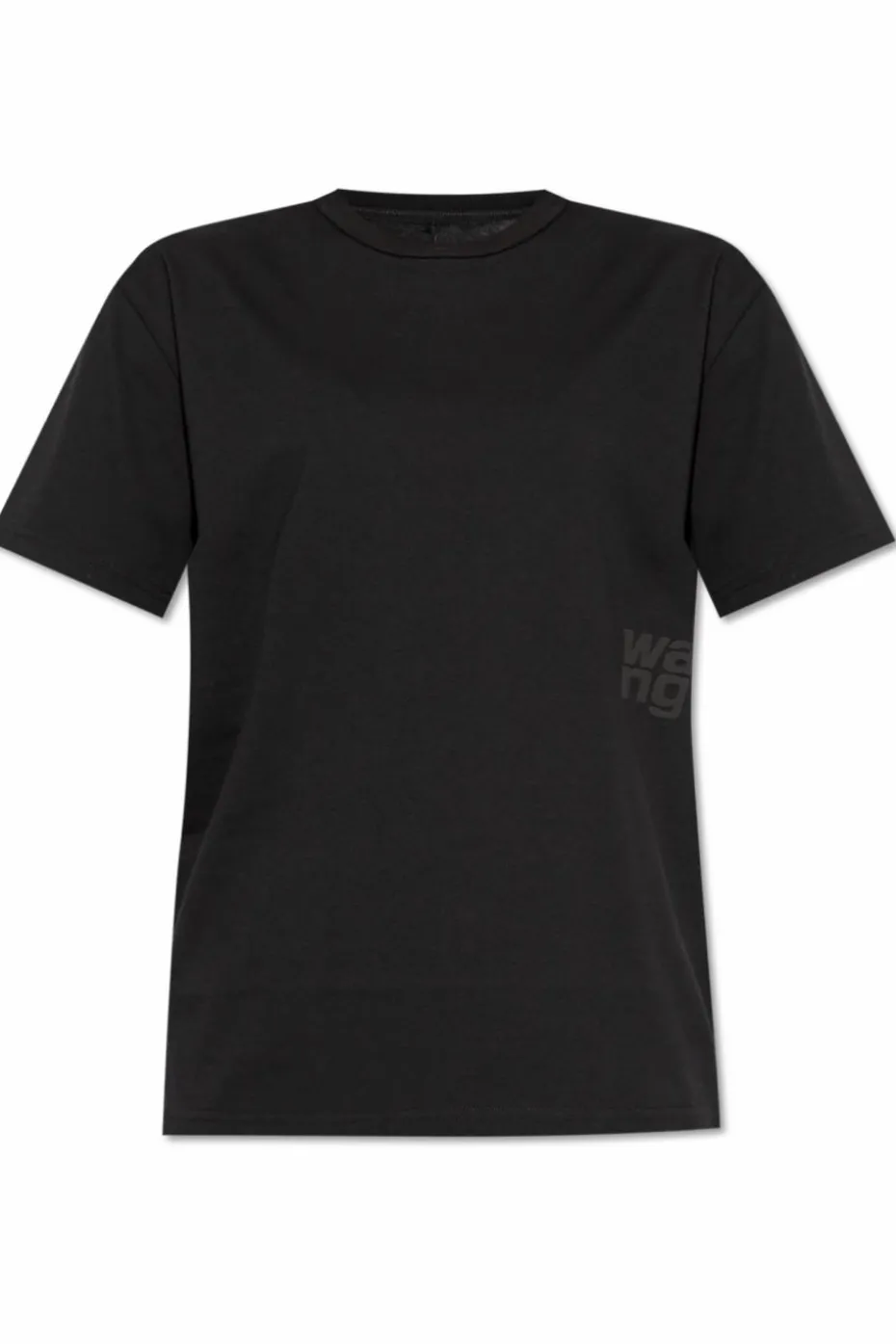 T by Alexander Wang BLACK T-shirt with logo