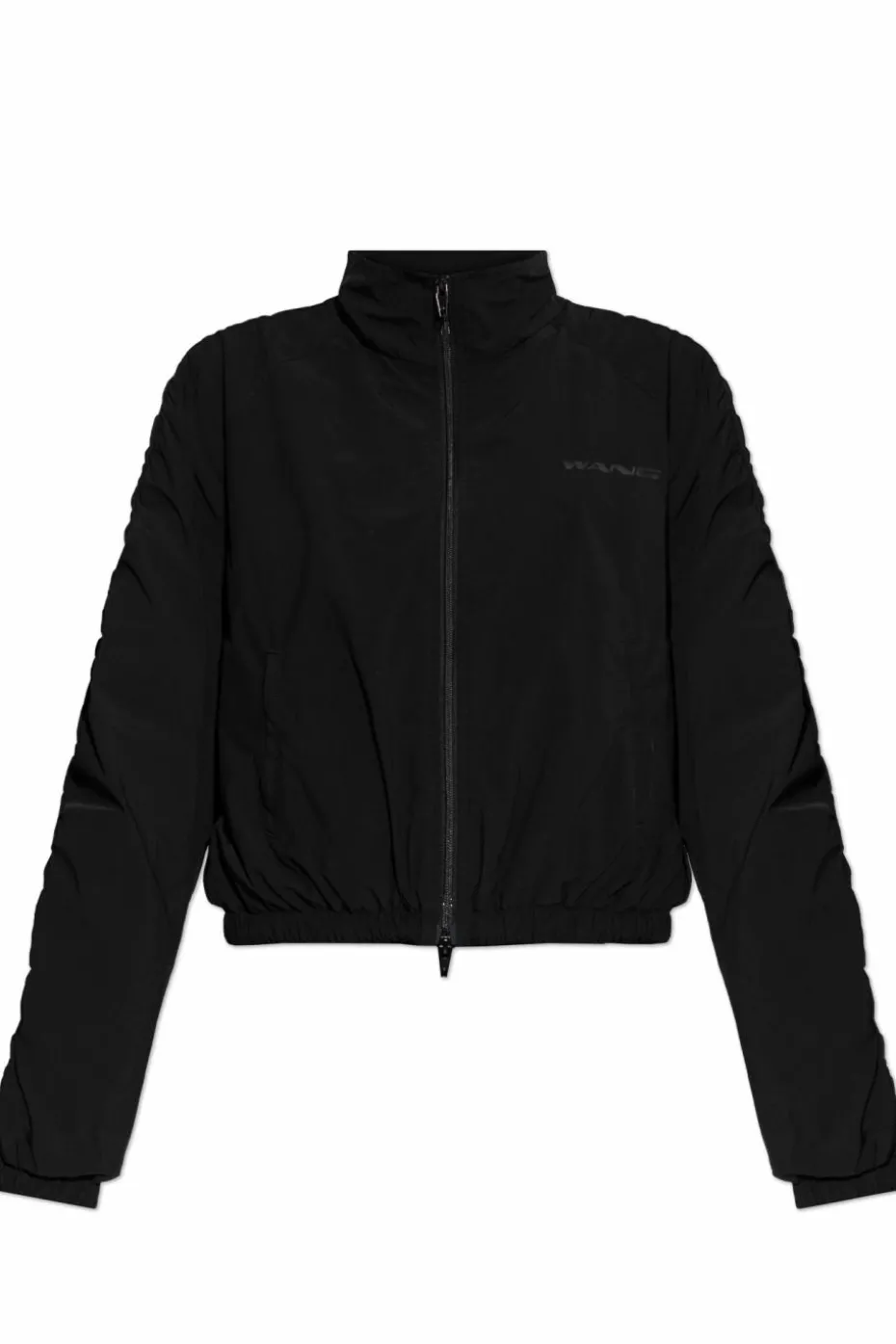 T by Alexander Wang BLACK Jacket with printed logo