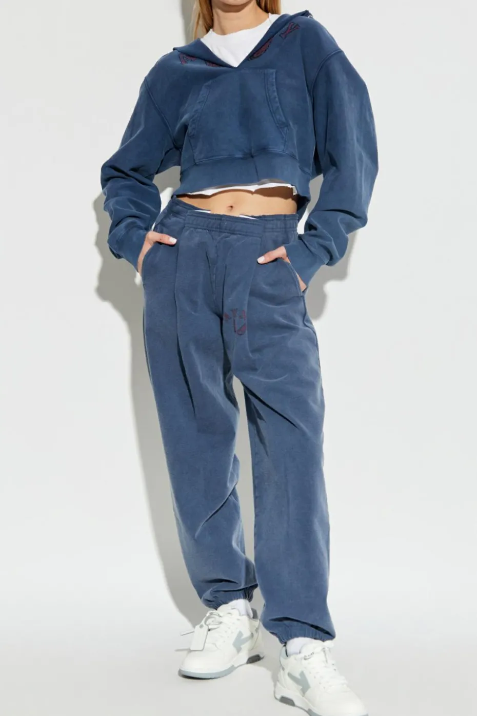 T by Alexander Wang BLUE Sweatshirt with print