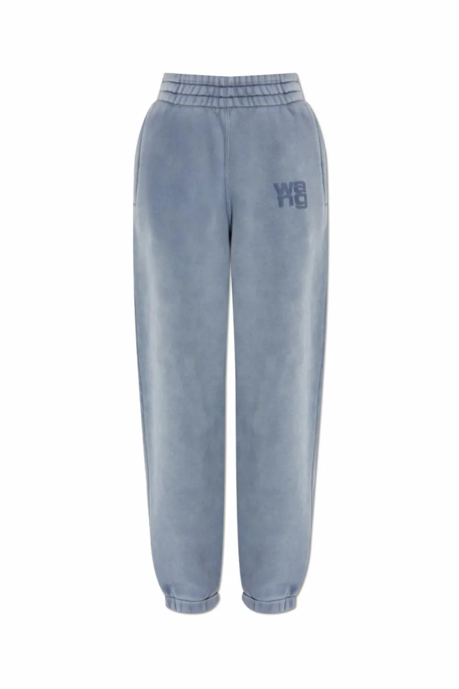 T by Alexander Wang BLUE Sweatpants with logo