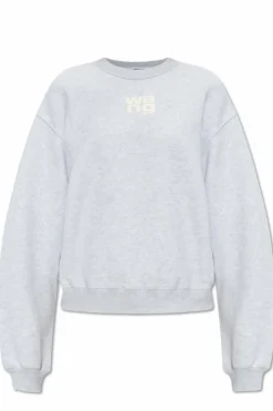 T by Alexander Wang GREY Sweatshirt with logo
