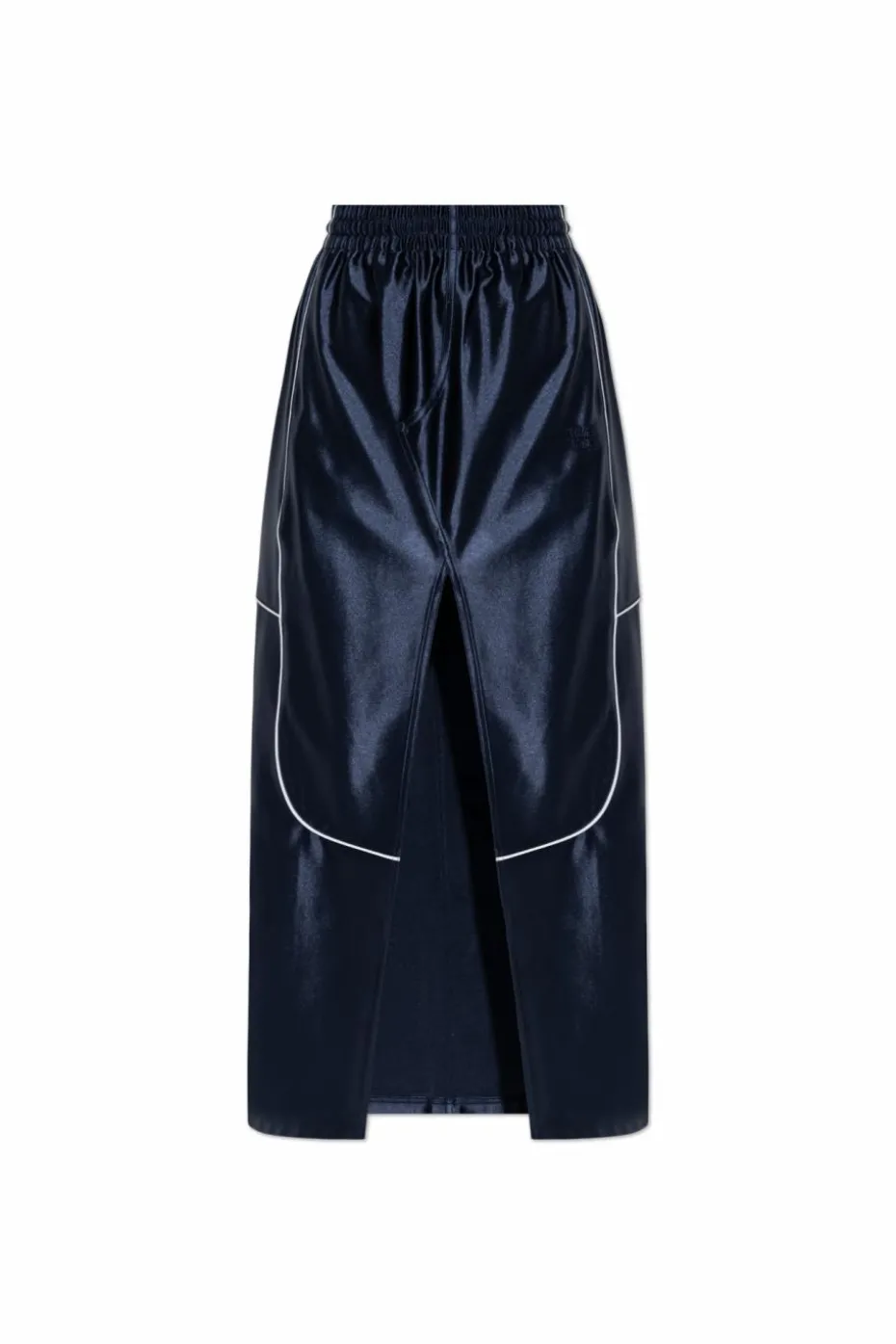 T by Alexander Wang NAVY BLUE Skirt with logo