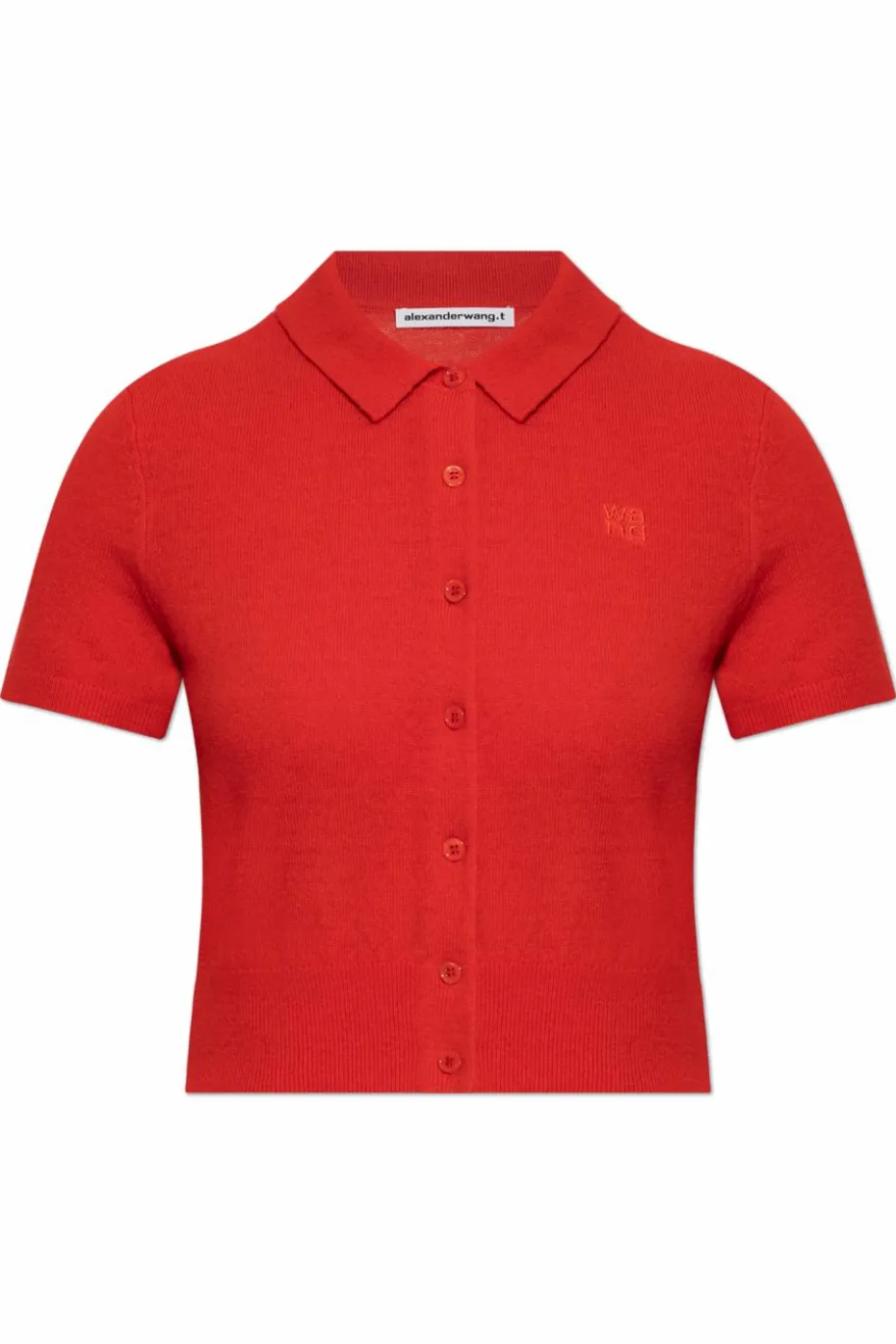 T by Alexander Wang RED Wool Cardigan