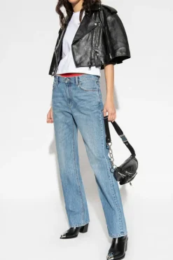 T by Alexander Wang WHITE T-shirt with logo