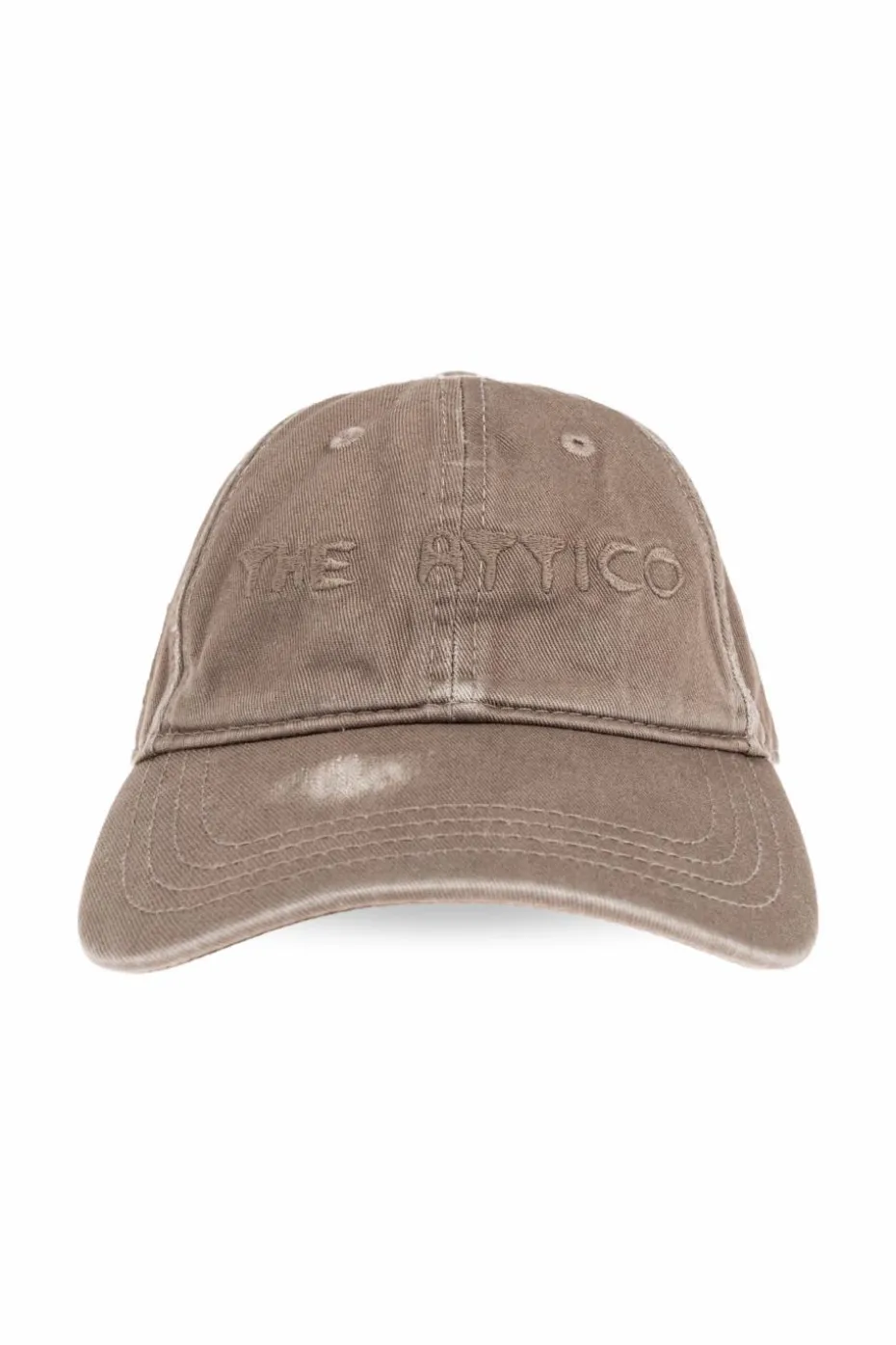 The Attico beige Cap with visor collection "Estate Meravigliosa"