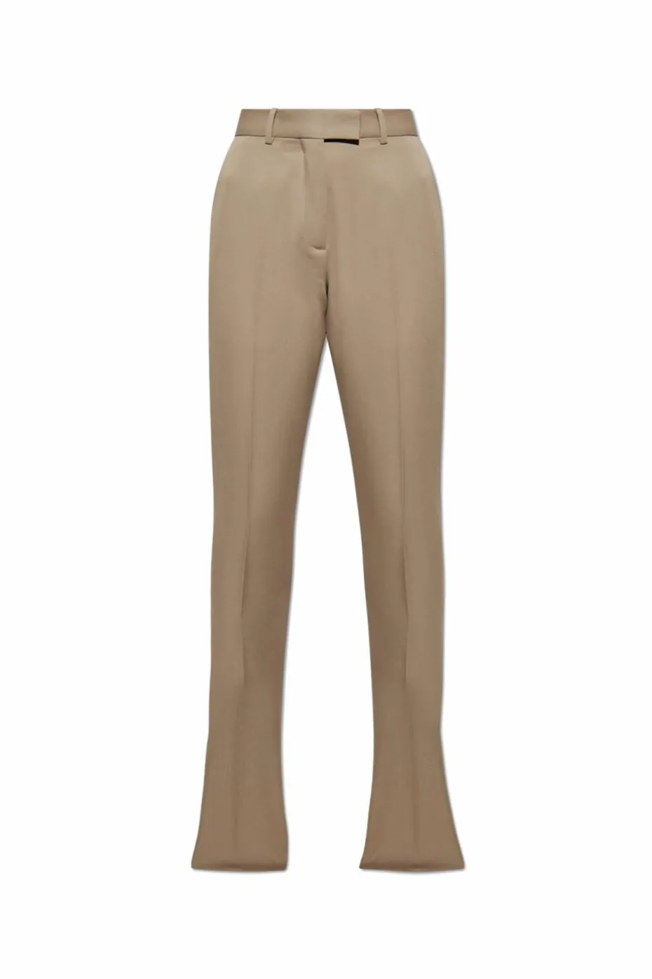 The Attico beige Wool pants