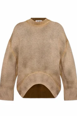 The Attico beige Wool sweater
