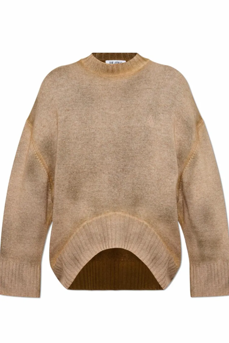 The Attico beige Wool sweater