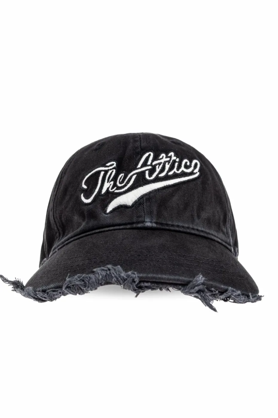 The Attico BLACK Baseball cap