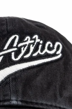 The Attico BLACK Baseball cap
