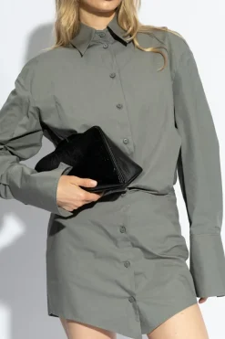 The Attico BLACK Clutch '8:30 PM'
