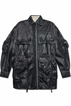 The Attico BLACK Denim jacket