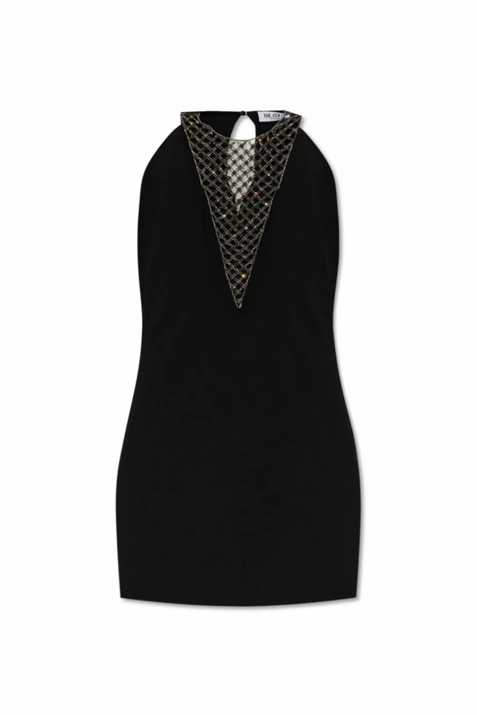 The Attico BLACK Dress with decorative finishing