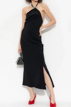 The Attico BLACK Dress with applique