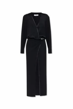 The Attico BLACK Dress with applique