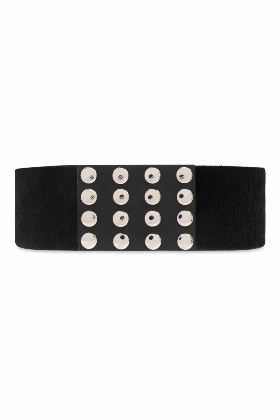 The Attico BLACK Leather belt