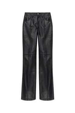 The Attico BLACK Leather pants